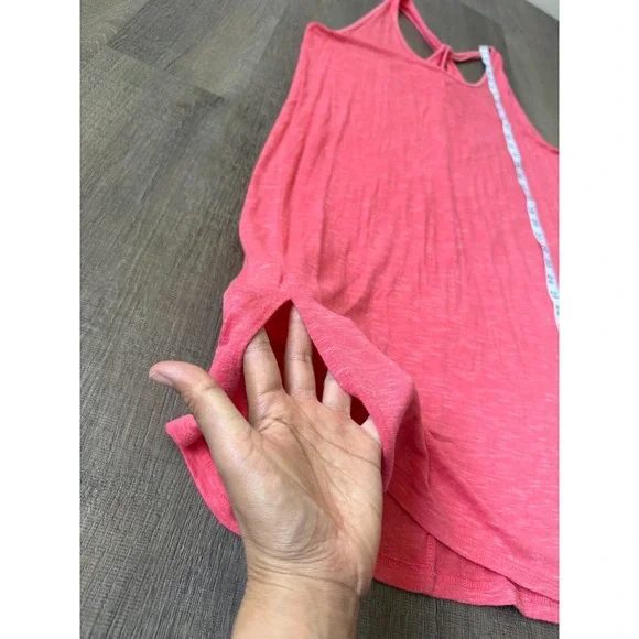 Anthropologie Saturday Sunday Coral Tank Midi Dress Racerback Casual Travel Sz M - Picture 7 of 10